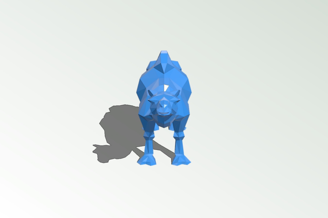 Camel low poly