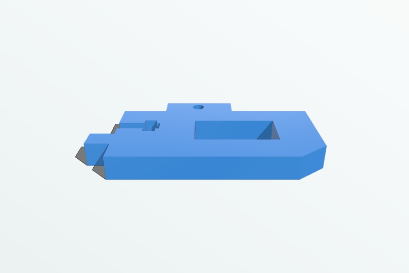 MakerFarm i3v Servo Holder (auto bed leveling)