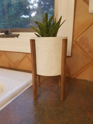 Midcentury Mini Planter | 3d print model