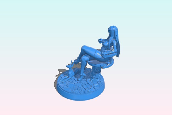 The ruler of the jungle | 3d print model