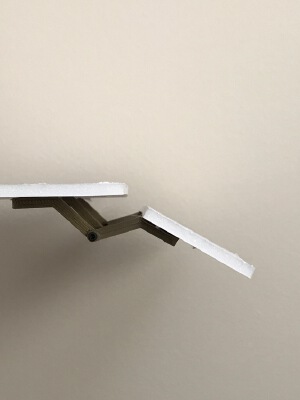 Slotted flap hinge | 3d print model