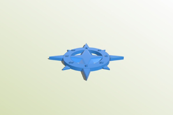 Wall Compass | 3d print model