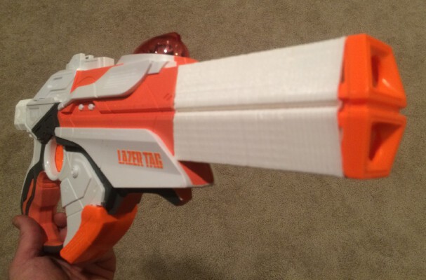 LTAR rifle mod conversion kit (lazer tag) | 3d print model
