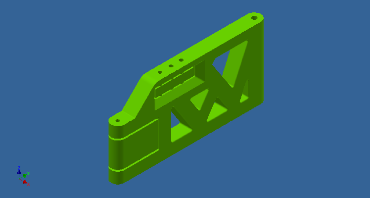 OpenRC Truggy - metal driveline remix | 3d print model