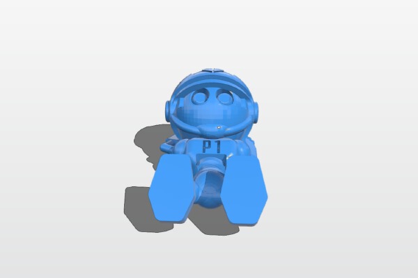 P1 Golden Boy Phone Stand Keychain | 3d print model