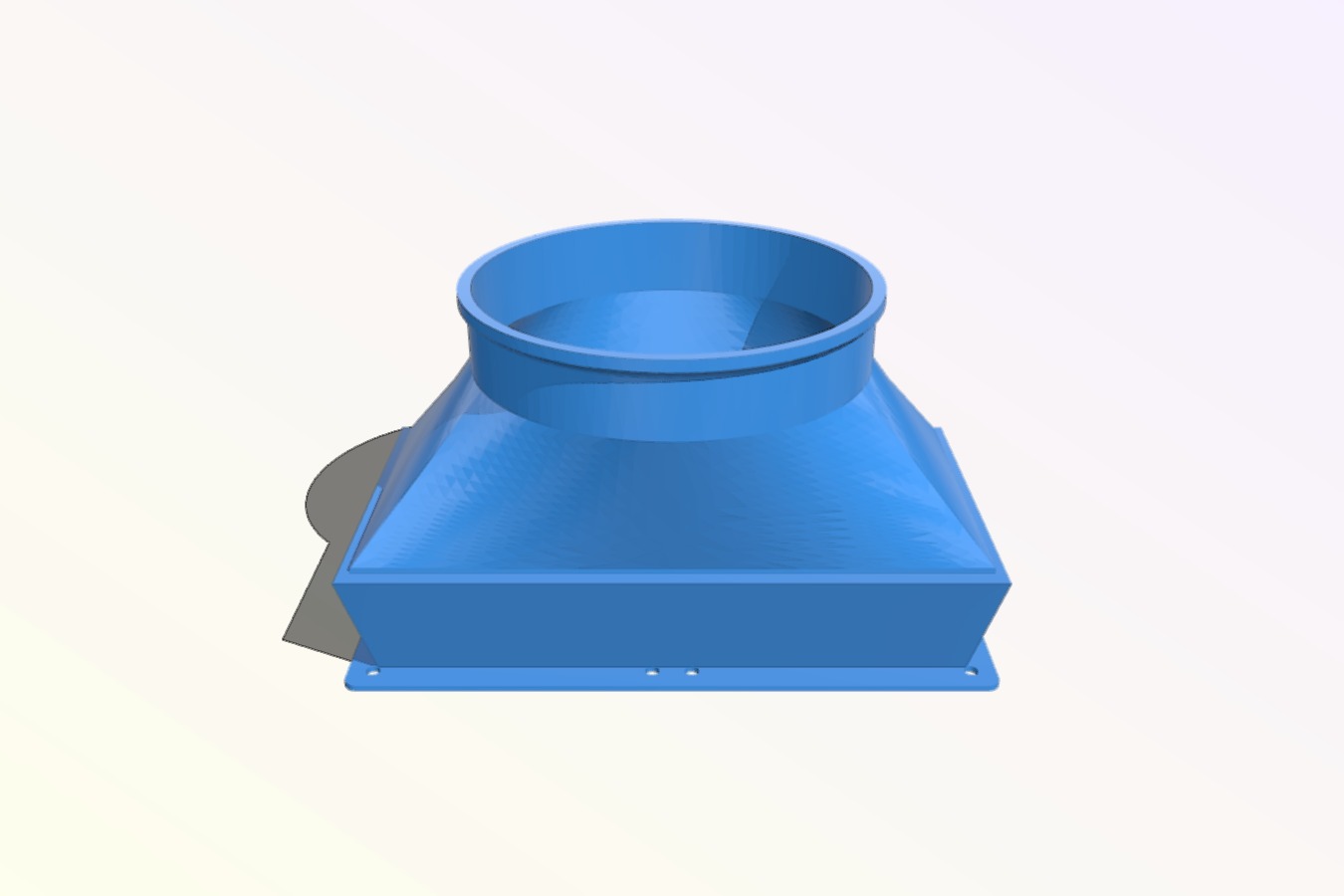 Fanduct 150mm doublefan for S17