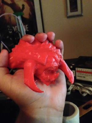 Dota 2 Roshan (Cut) | 3d print model