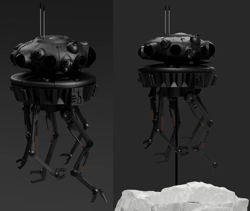 Carlz Star Wars Imperial Probe Droid