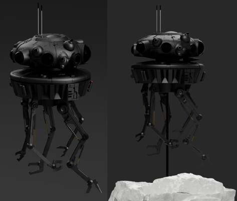 Carlz Star Wars Imperial Probe Droid | 3d print model