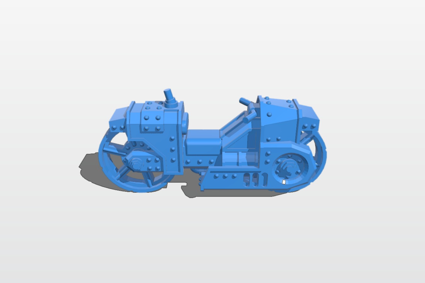 Steam motorbike