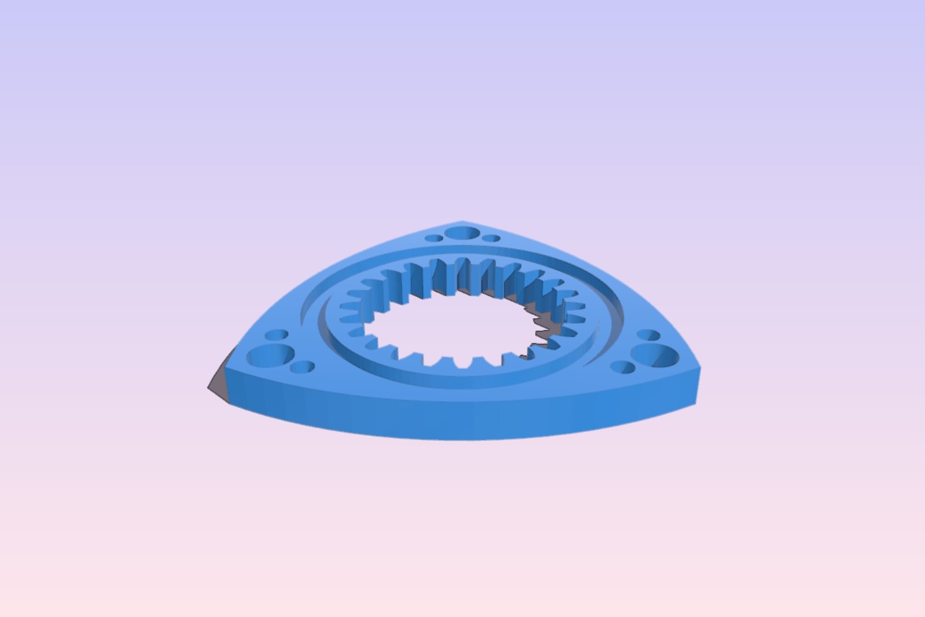 Wankel medallion