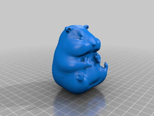 Cheeky Hamster | 3d print model