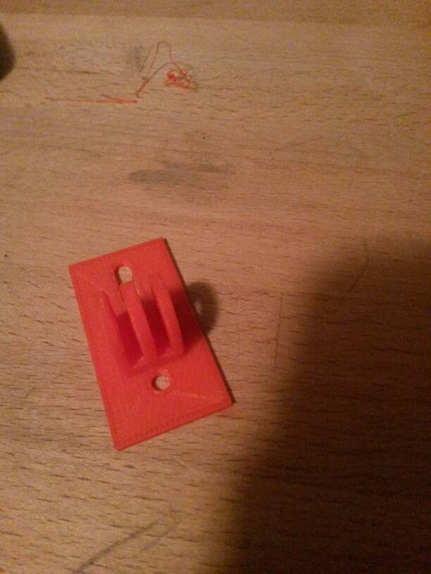 GoPro Mount For Control Box on Duplicator I3.
