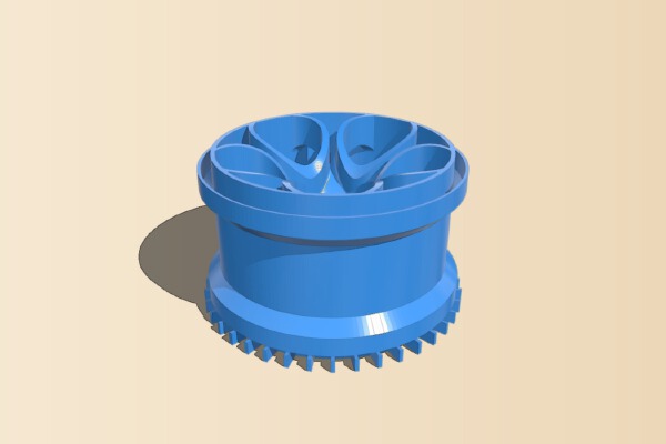 1_10 RC Truggy Wheel | 3d print model