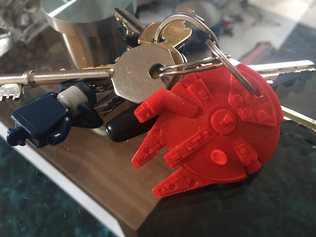 Millenium Falcon keyring RFID