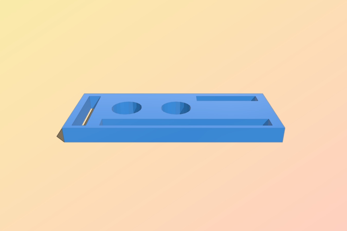 OX CNC EndStop Mounting Plate