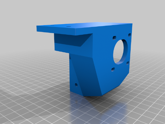 Tevo Tarantula Dual Inverted Z Motor Mounts with Oldham Couplers and screw adjustable limit swich | 3d print model