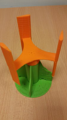 Darrieus Windturbine | 3d print model