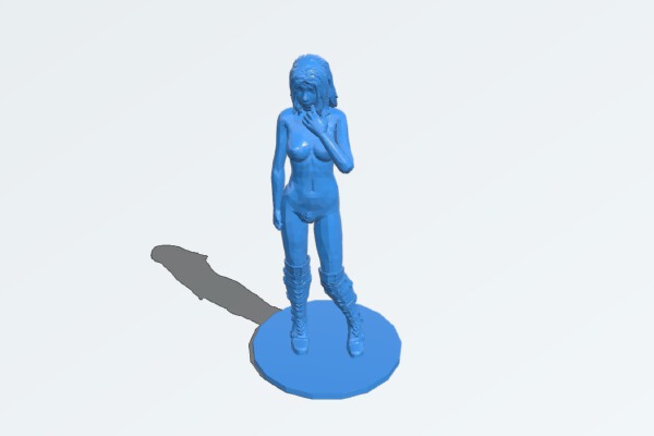 Alice nude - Madness Returns | 3d print model