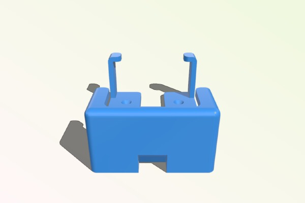 Raspberry Pi 4 Canakit wall mount | 3d print model