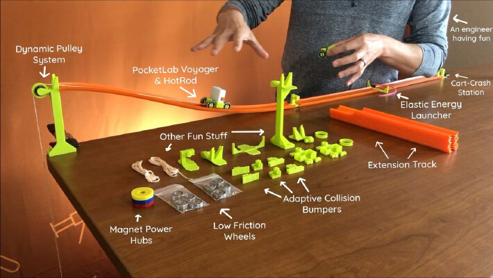 PocketLab TurboTrack Physics Kit | 3d print model