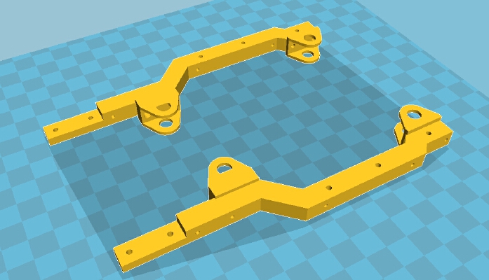 Frame_Mod for Ultra_Realistic_Ossum_Jeep | 3d print model