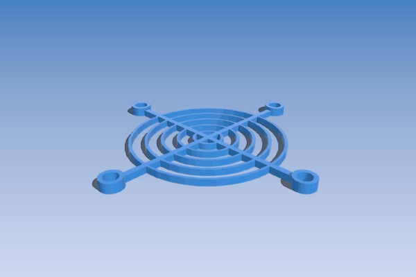 60mm fan gurad | 3d print model