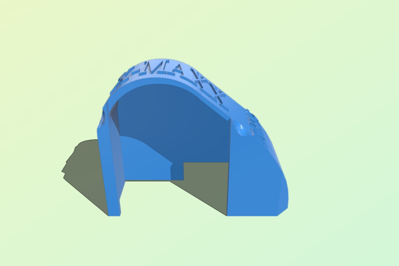 X-Maxx gear cover (corrected version)