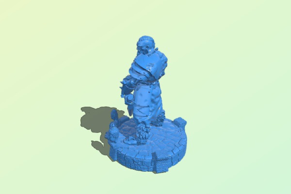 Champion of Hell | 3d print model