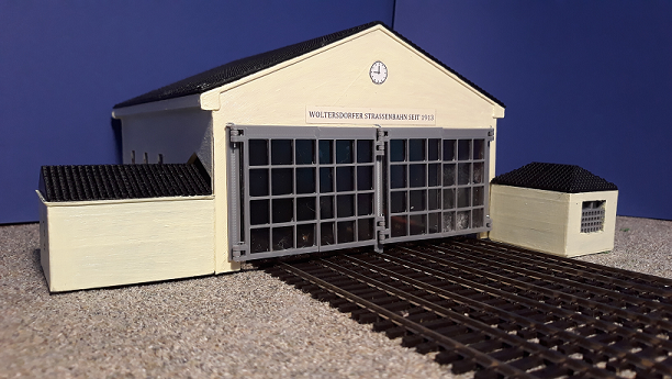 Tram depot in H0 _ HO | 3d print model