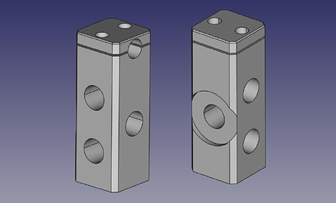 prusa i3 rework 1.5 y corner no zip tie | 3d print model