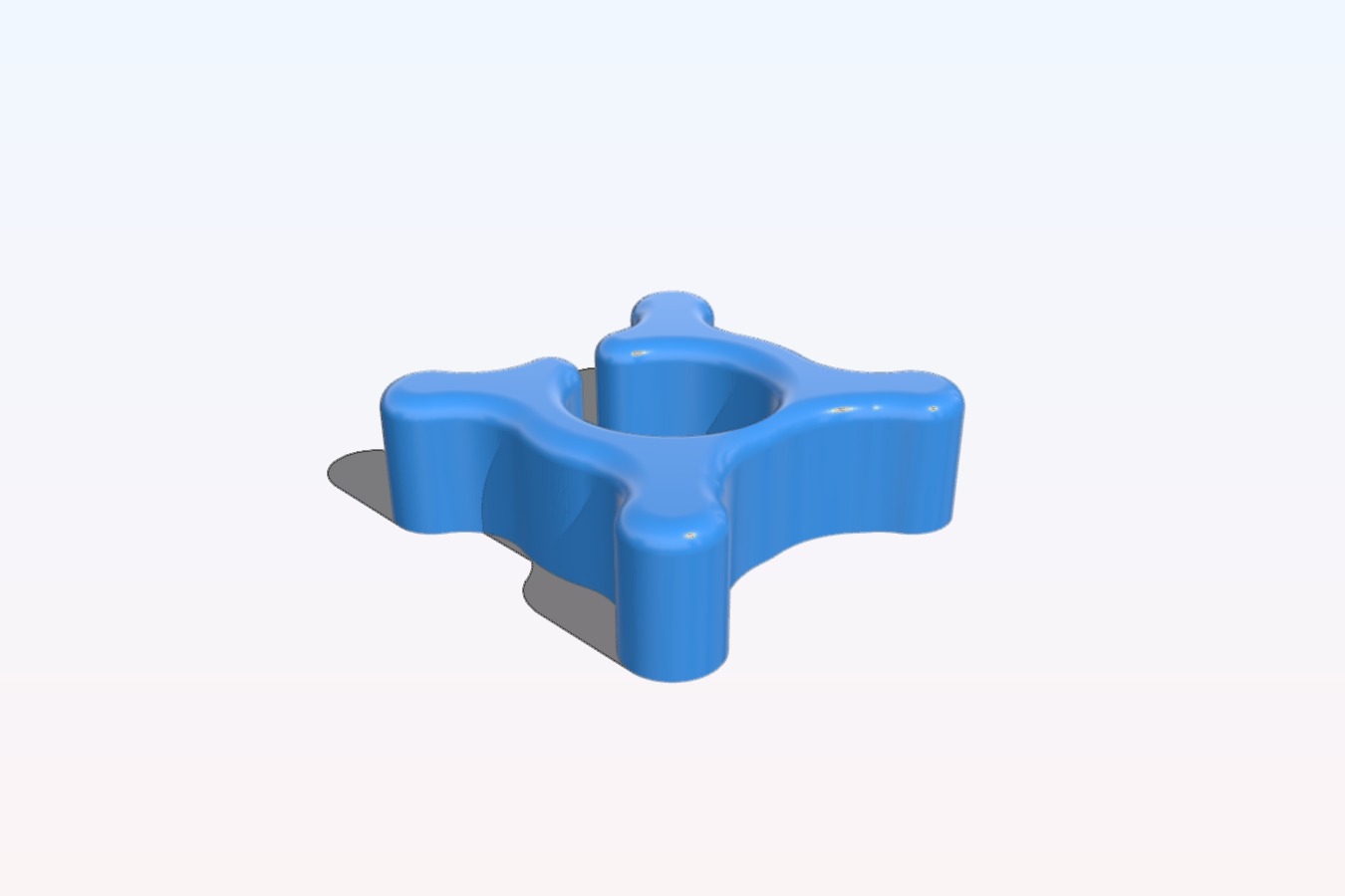 Rotation knob extender for Lulzbot Taz