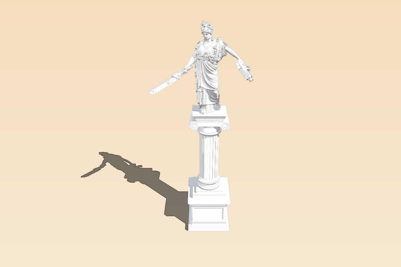 Soror Imperatoria WH40k - Statue