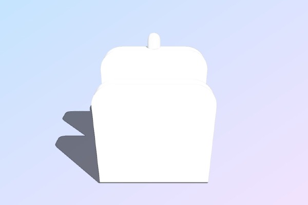 Ikea Skadis Laptop holder (Designed for 14 inch Macbook Pro) | 3d print model