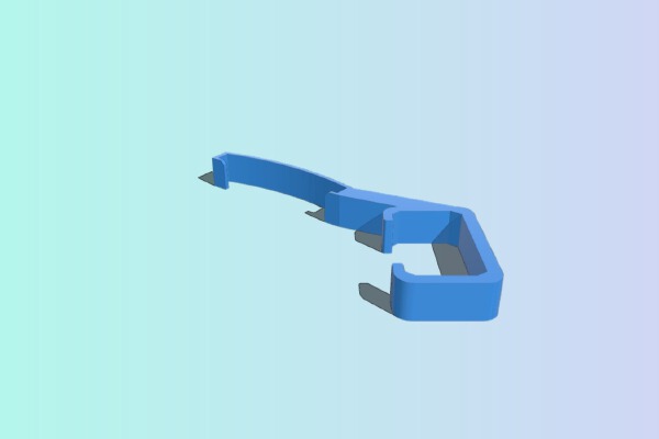 Sixaxis dualshock PS3 controller clip for HTC one M7 | 3d print model