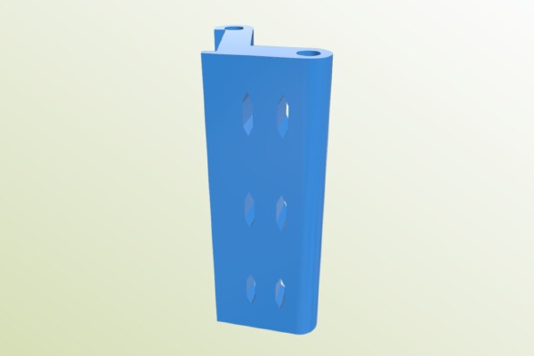 Y-ends for linear stepping motor. | 3d print model