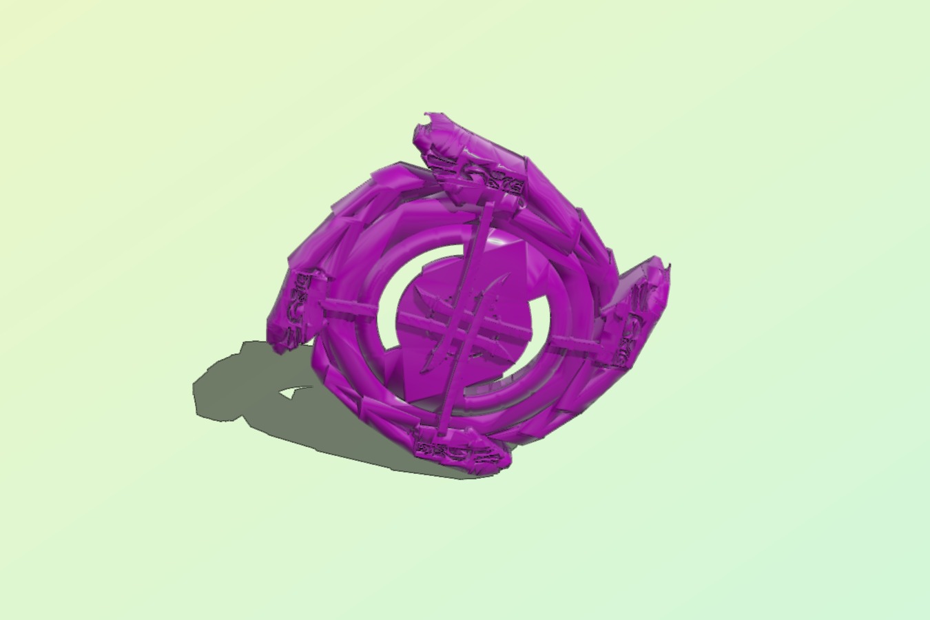  beyblade burst layer (scythe of hell )