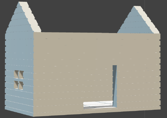 D&D House 4x2 | 3d print model