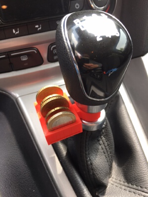 mod2509 money holder on shifter ford focus | 3d print model