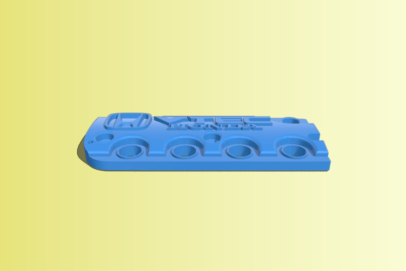 VTEC Valve Cover Keychain