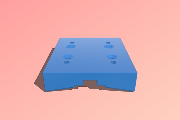 3DP linear bearing (recirculating) and DIY linear rail 4.5mm bb (Final version) | 3d print model