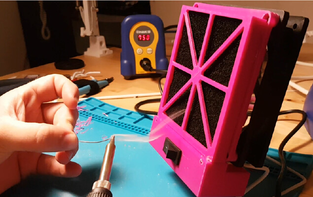 Solder Fan | 3d print model