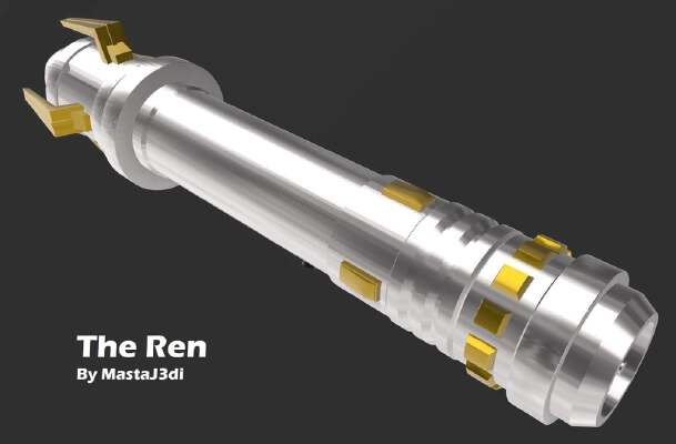 The Ren (Lightsaber) | 3d print model