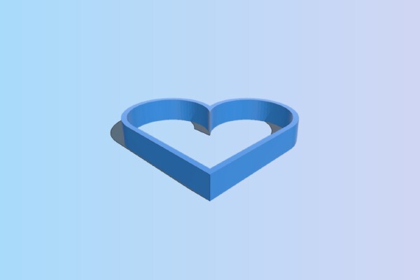 Valentines Day Cookie Cutter | 3d print model