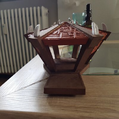 Bird House World of Warcraft Orgimmar Bank | 3d print model