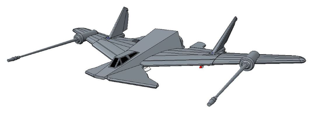 WC - F-36 Hornet | 3d print model