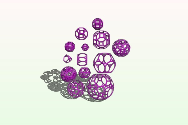 Archimedean polyhedra | 3d print model