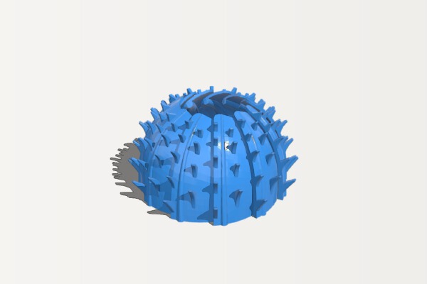 Sea Urchin Birdhouse - pre-assembled & expandable | 3d print model
