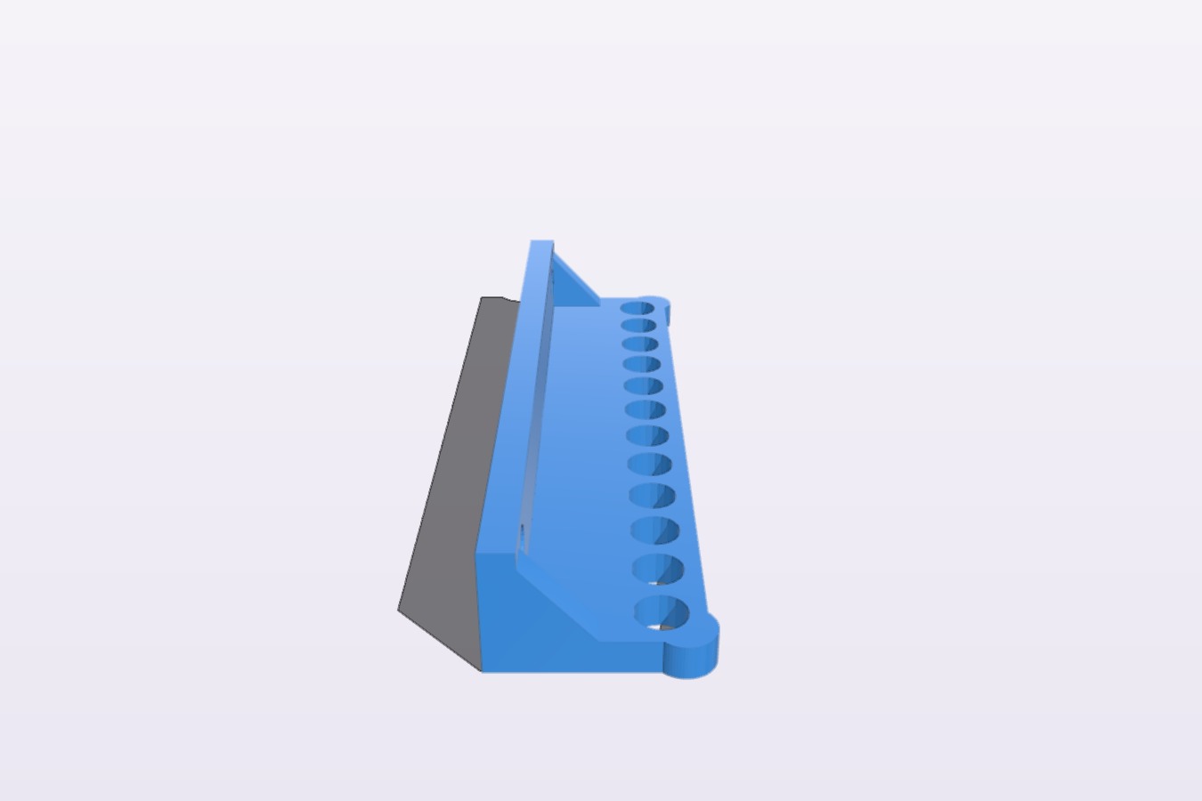 small wall mounted tool holder