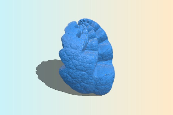 JagNut - 3D Fractal Artifact | 3d print model